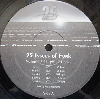 Various : Funkymix 25 (4x12", Comp, P/Mixed, Promo)