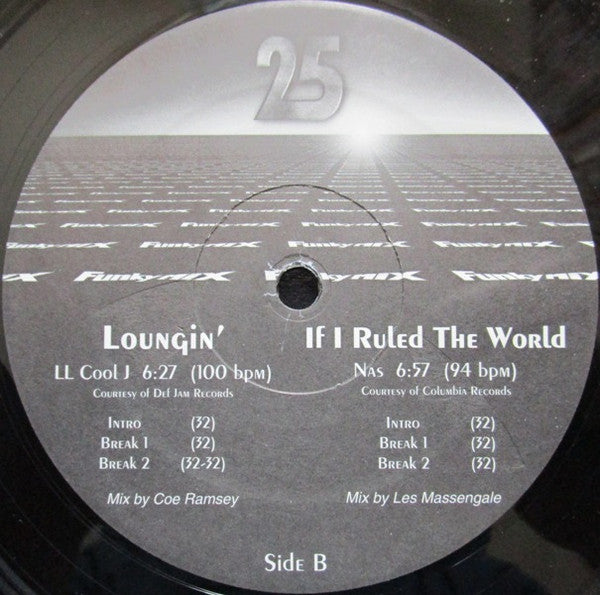 Various : Funkymix 25 (4x12", Comp, P/Mixed, Promo)