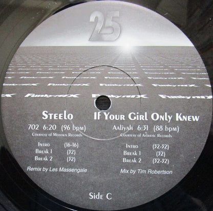 Various : Funkymix 25 (4x12", Comp, P/Mixed, Promo)