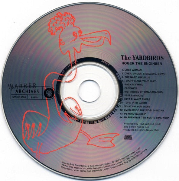 The Yardbirds : Roger The Engineer (CD, Album, Mono, RE, RM)