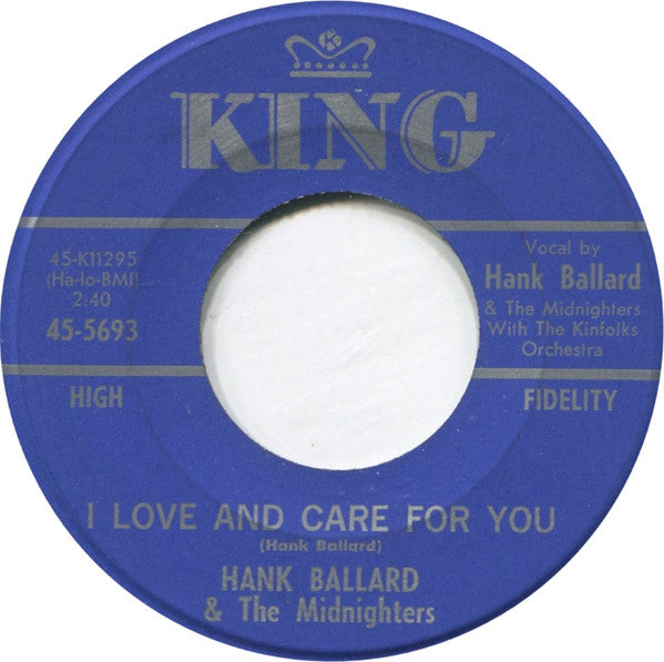 Hank Ballard & The Midnighters : Shaky Mae / I Love And Care For You (7", Single)