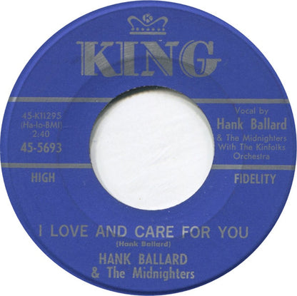 Hank Ballard & The Midnighters : Shaky Mae / I Love And Care For You (7", Single)