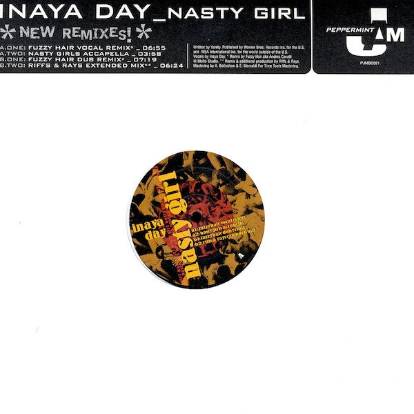 Inaya Day : Nasty Girl (New Remixes) (12")