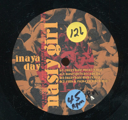 Inaya Day : Nasty Girl (New Remixes) (12")