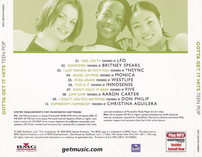 Various : Gotta Get It Hits: Teen Pop (CD, Comp, Enh)