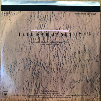 Billy Joel : Tell Her About It (7", Single, Promo)
