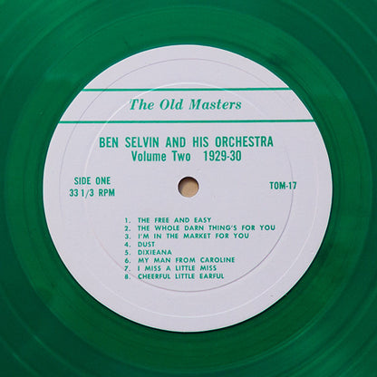 Ben Selvin : 1929 - 1930 Volume Two - Sixteen More Rare Performances (LP, Comp, Ltd, Gre)