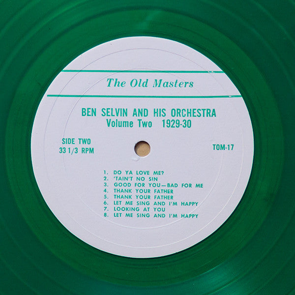 Ben Selvin : 1929 - 1930 Volume Two - Sixteen More Rare Performances (LP, Comp, Ltd, Gre)