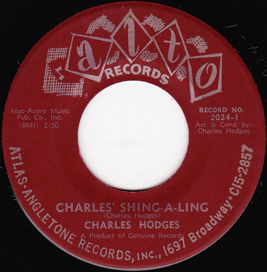 Charlie Hodges : Charles' Shing-A-Ling (7")