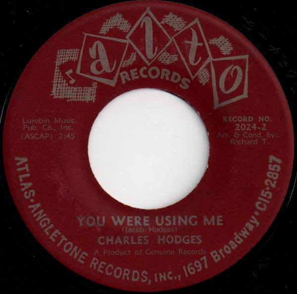 Charlie Hodges : Charles' Shing-A-Ling (7")