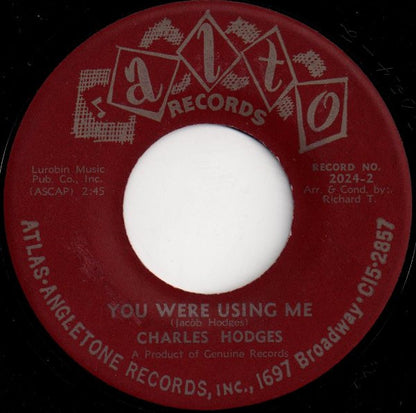 Charlie Hodges : Charles' Shing-A-Ling (7")