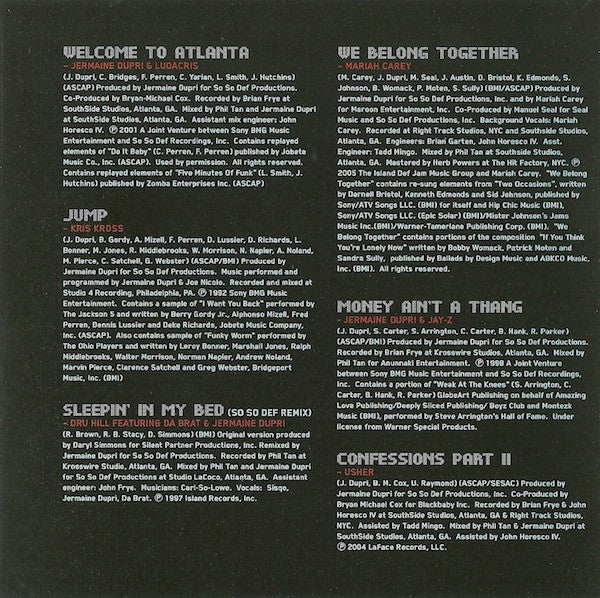 Jermaine Dupri : Y'all Know What This Is... The Hits (CD, Comp)