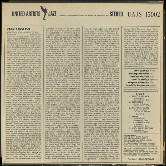 Art Blakey & The Jazz Messengers : 3 Blind Mice (LP, Album, Bri)