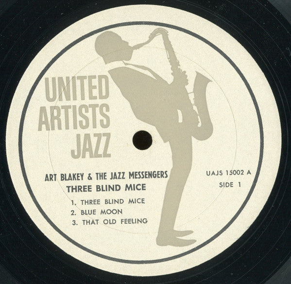 Art Blakey & The Jazz Messengers : 3 Blind Mice (LP, Album, Bri)