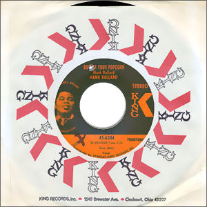 Hank Ballard : Butter Your Popcorn (7", Promo)