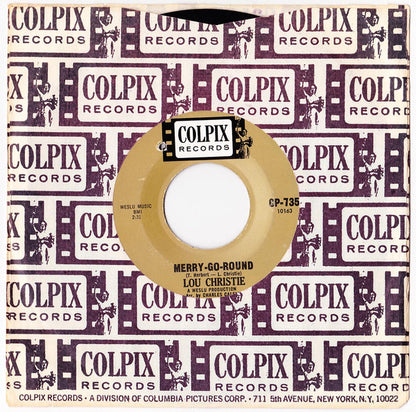 Lou Christie : Guitars And Bongos / Merry-Go-Round (7")