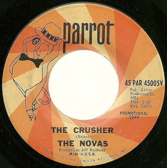 The Novas : The Crusher (7", Promo)