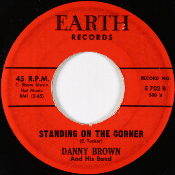 Danny Brown And His Band : Chewing Gum / Standing On A Corner (7", Single)
