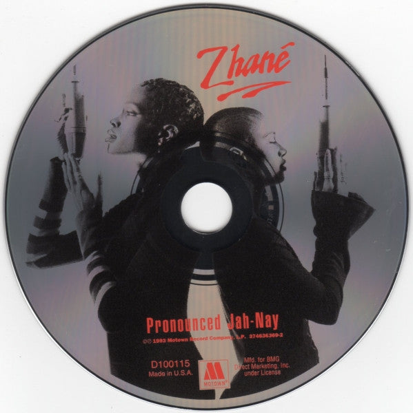 Zhané : Pronounced Jah-Nay (CD, Album, Club, BMG)