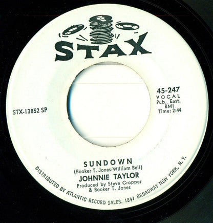 Johnnie Taylor : Next Time / Sundown (7", Single, Promo, SP)