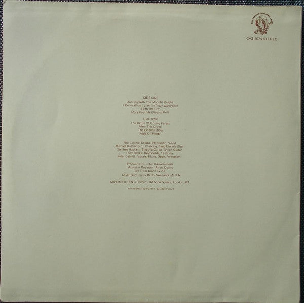 Genesis : Selling England By The Pound (LP, Album, RP, Lar)
