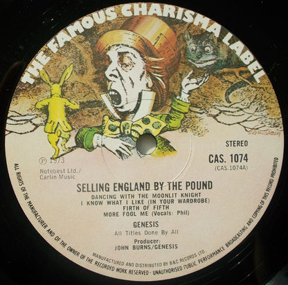 Genesis : Selling England By The Pound (LP, Album, RP, Lar)