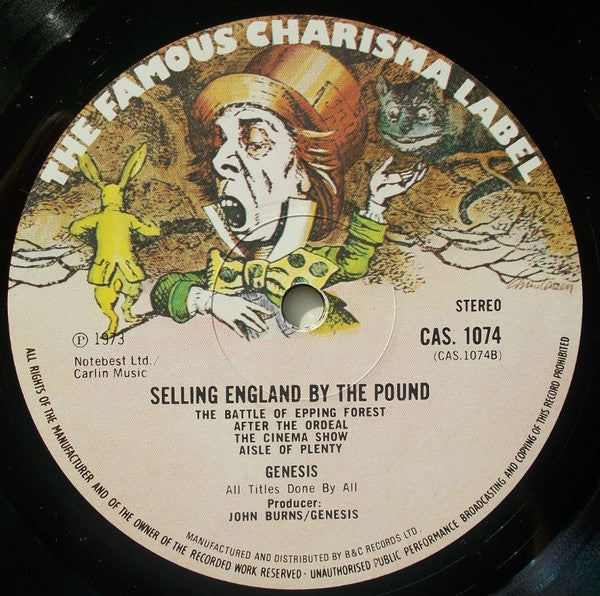 Genesis : Selling England By The Pound (LP, Album, RP, Lar)