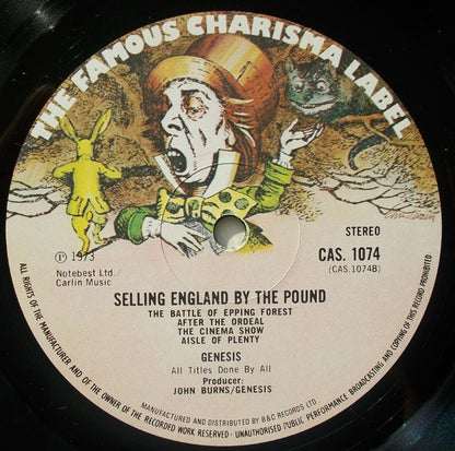 Genesis : Selling England By The Pound (LP, Album, RP, Lar)