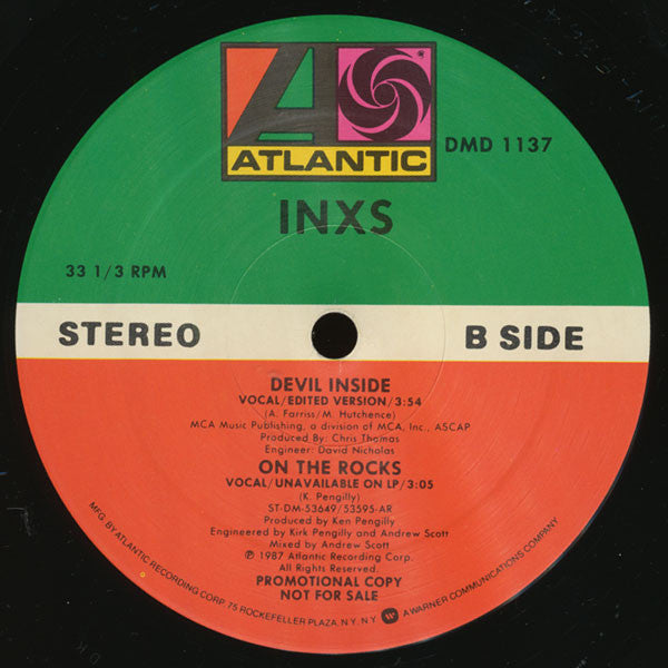 INXS : Devil Inside (12", Promo)