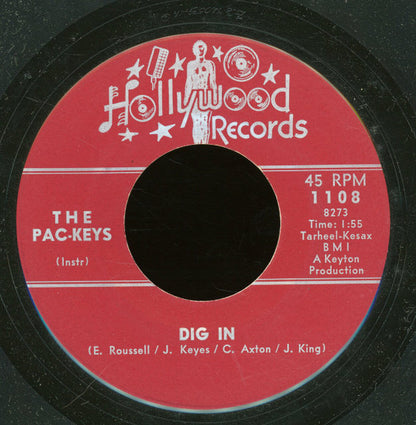 The Pac-Keys : Stone Fox / Dig In (7")