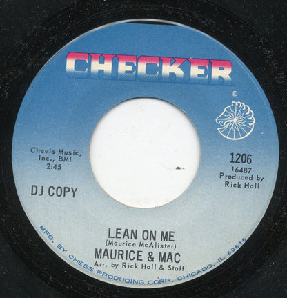 Maurice & Mac : Why Don't You Try Me (7", Single, Promo)
