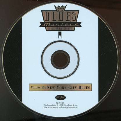 Various : Blues Masters, Volume 13: New York City Blues (CD, Comp, RM)