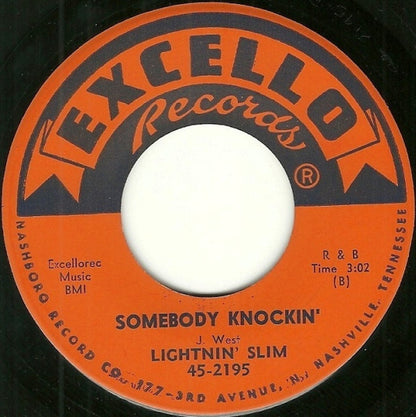 Lightning Slim : I Just Don't Know / Somebody Knockin' (7")