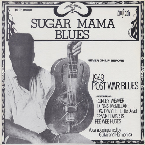 Various : Sugar Mama Blues (LP, Comp)