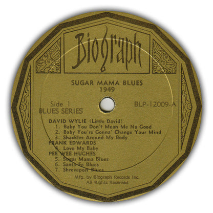 Various : Sugar Mama Blues (LP, Comp)
