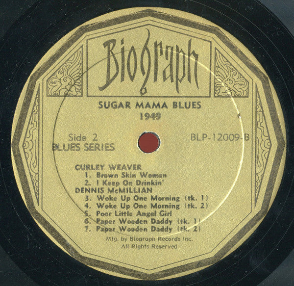 Various : Sugar Mama Blues (LP, Comp)