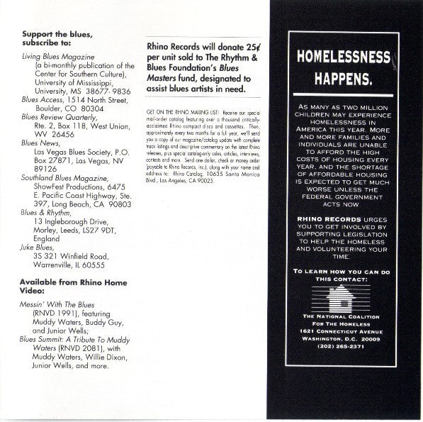 Various : Blues Masters, Volume 10: Blues Roots (CD, Comp, RM)