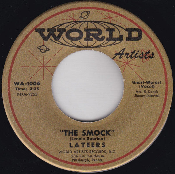 Lateers : The Smock / Dance Party (7")