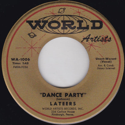 Lateers : The Smock / Dance Party (7")