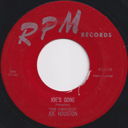 Joe Houston : Shtiggy Boom / Joe's Gone (7", Single)