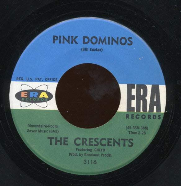 The Crescents (2) : Pink Dominos / Breakout (7", Alc)