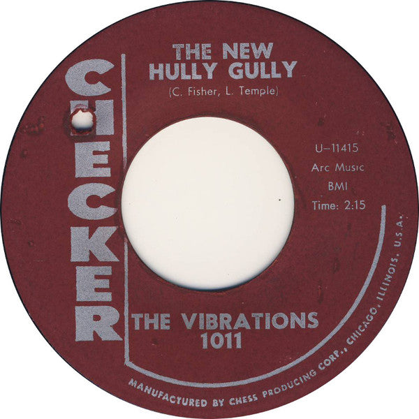 The Vibrations : The New Hully Gully (7")