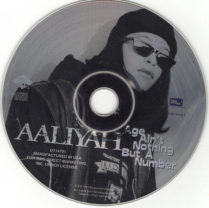 Aaliyah : Age Ain't Nothing But A Number (CD, Album, Club, BMG)