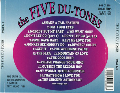 The Five Du-Tones : The Five Du-Tones (CD, Comp)