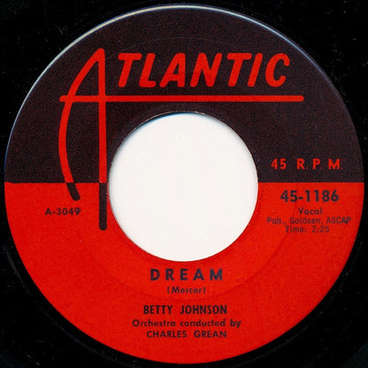 Betty Johnson : Dream / How Much (7")