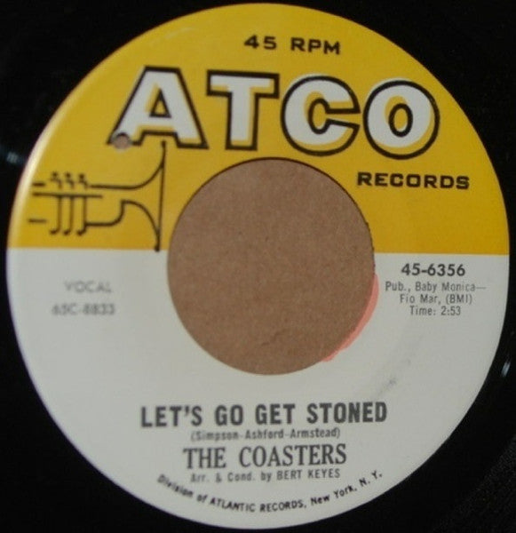 The Coasters : Let's Go Get Stoned / Money Honey (7")