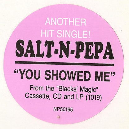 Salt 'N' Pepa : You Showed Me (12", Promo)