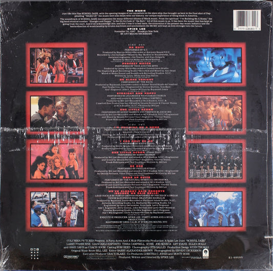 Various : School Daze (Original Motion Picture Soundtrack) (LP, Album, Comp)