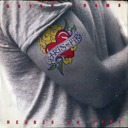 Bryan Adams : Hearts On Fire (7", Promo)