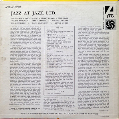 Various : Jazz At Jazz, Ltd. (LP, Album, Mono)